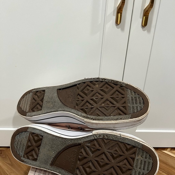 Converse high tops pink size 8 platform or thick soles - Picture 8 of 12